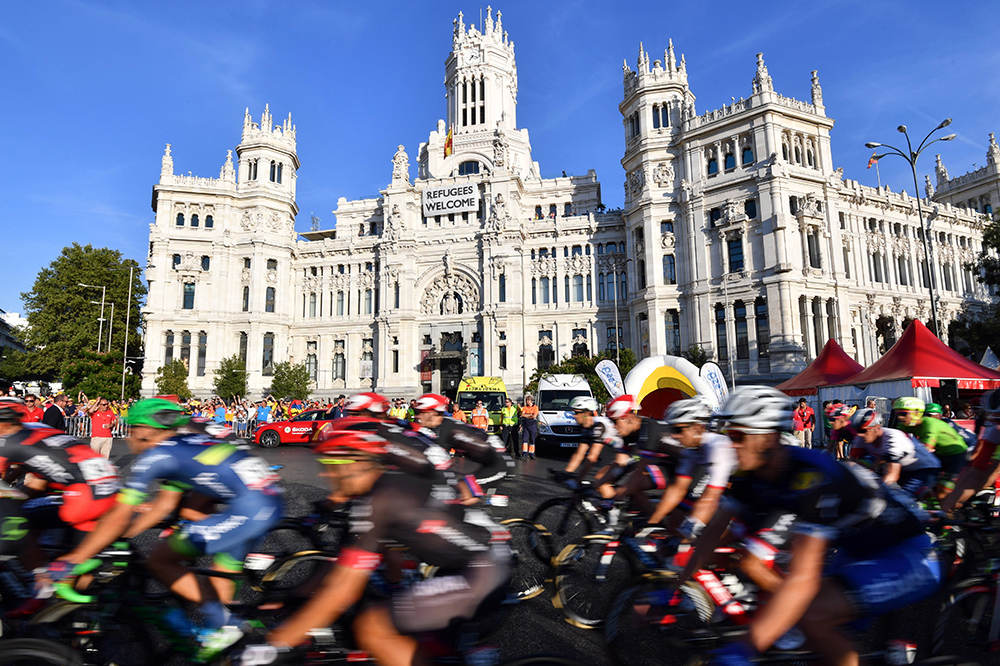 El pelotón en Madrid - Vuelta a España 2016 - Imagen de © Graham Watson