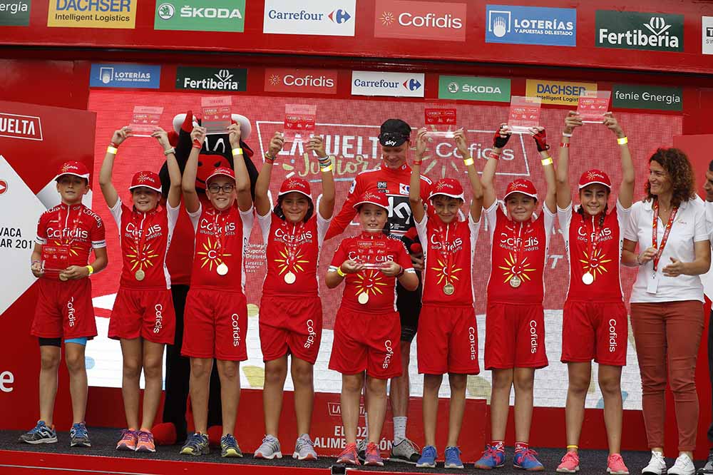 Chris Froome - La Vuelta Junior Cofidis © Unipublic/Photogomez Sport